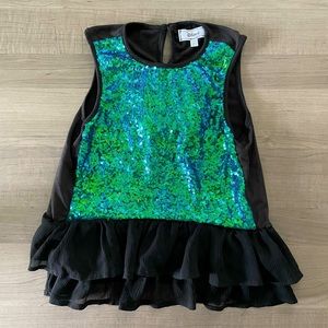 D-Signed Girls Sparkly Top